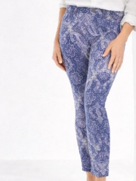 Nwt Chico’s Pasley Stroll Skinny Ankle Lift&Tuck Size 12